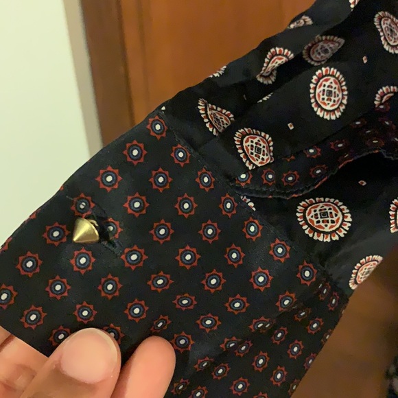 Silk Navy Dress - Picture 3 of 5